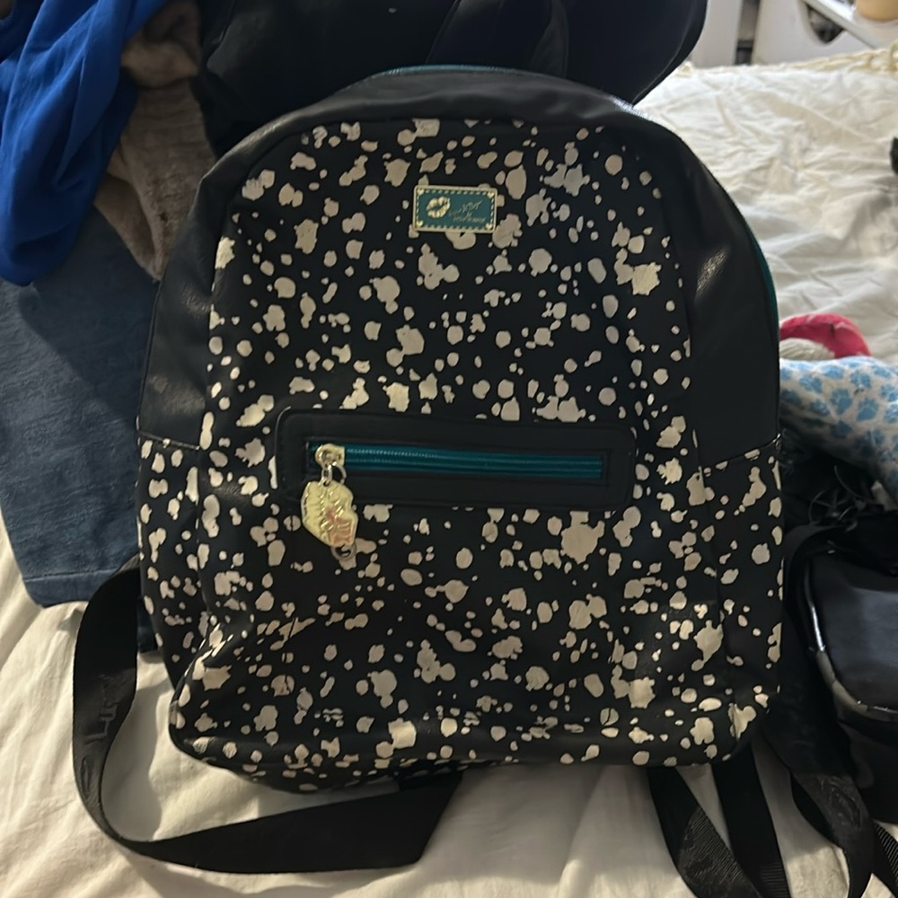 Betsey Johnson backpack in fairly used condition